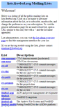 Mobile Screenshot of lists.freebsd.org