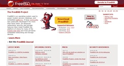 Desktop Screenshot of cz.freebsd.org