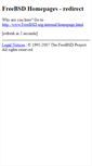 Mobile Screenshot of people.freebsd.org