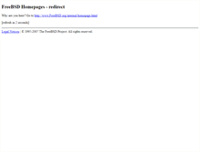 Tablet Screenshot of people.freebsd.org