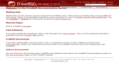 Desktop Screenshot of docs.freebsd.org